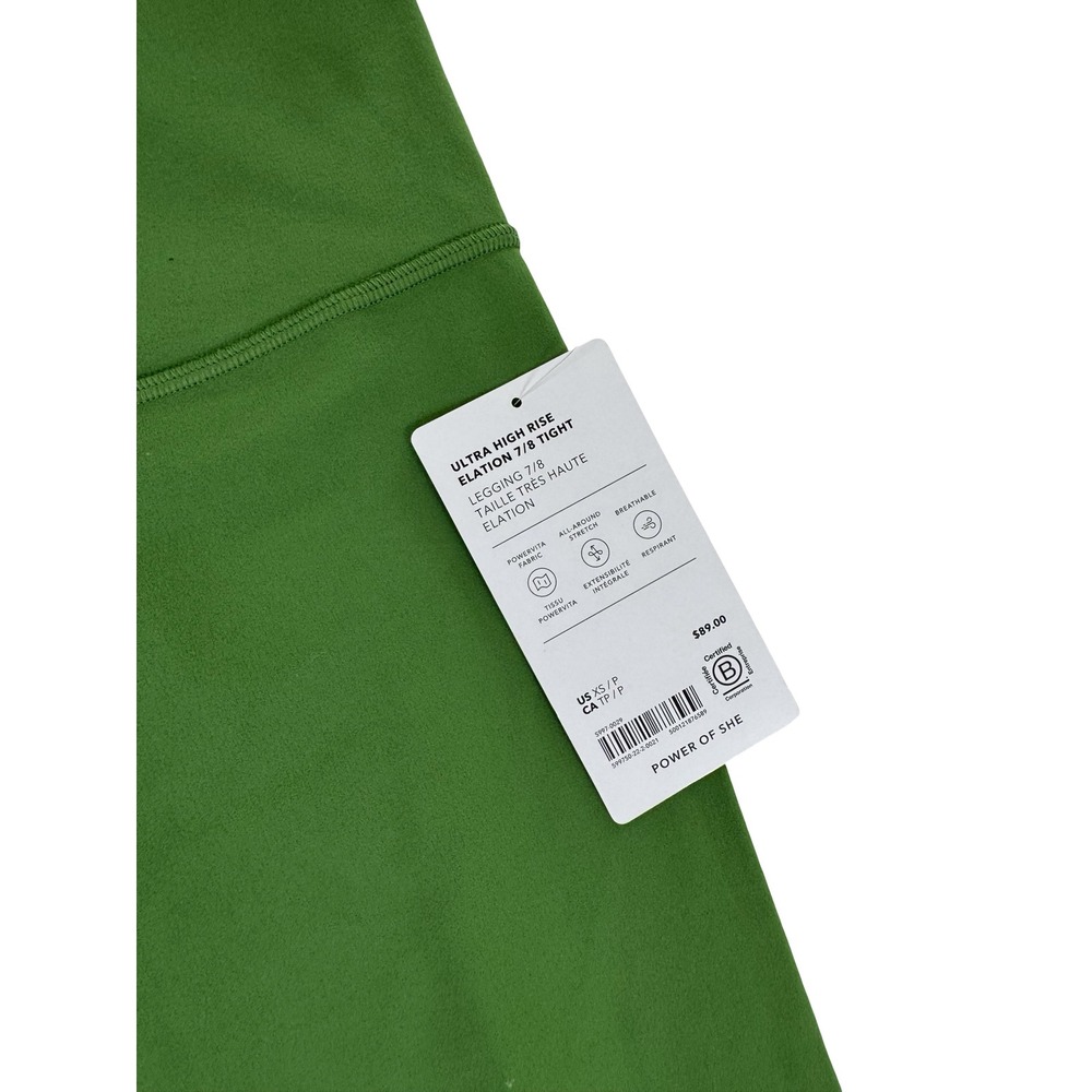 Athleta Ultra High Rise Elation 7/8 Tight Size XS 22 inch length - Picture 3 of 5